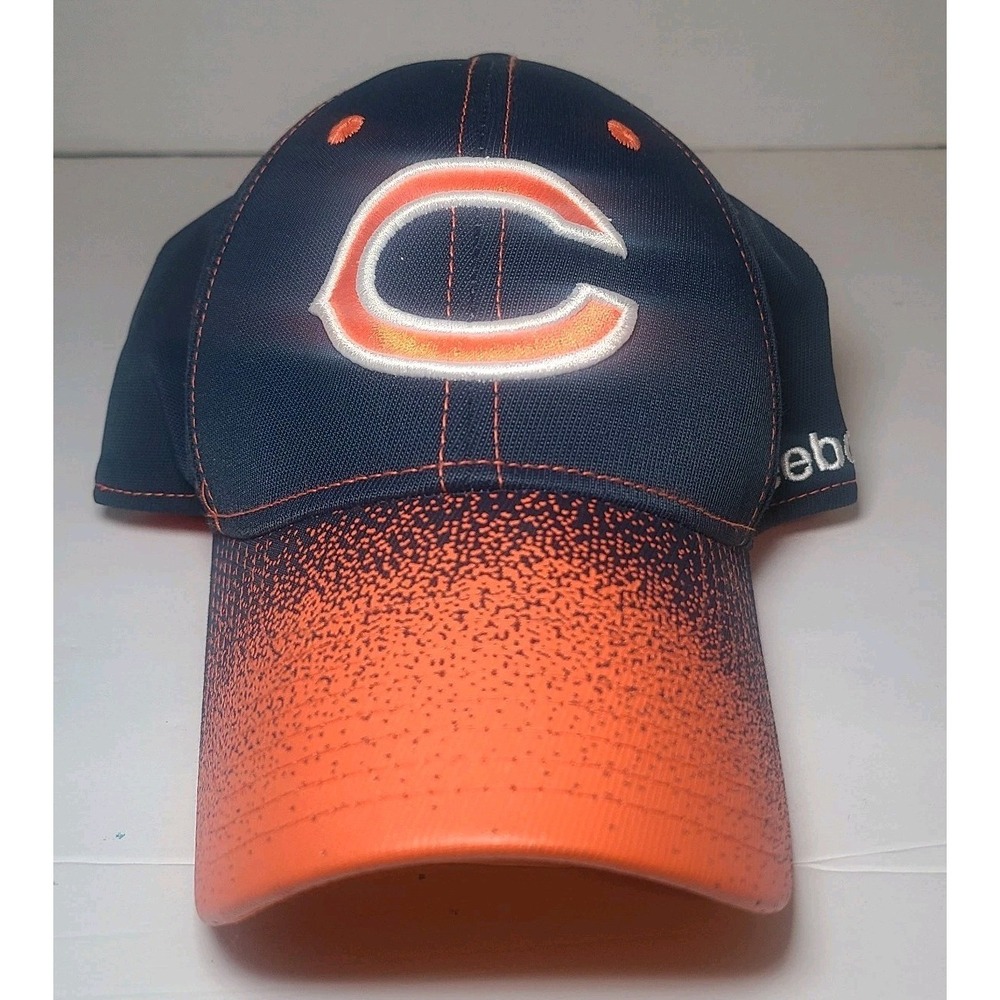 Chicago Bears NFL Equipment Reebok Confetti Hat Flexfit Size S/M